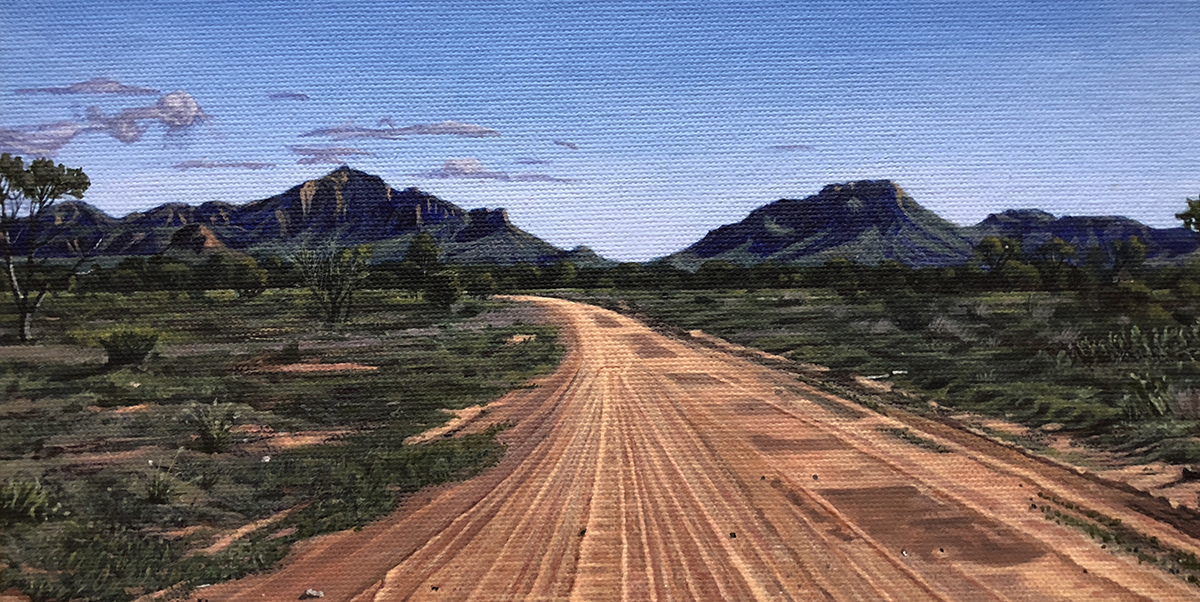 On the road to Papunya